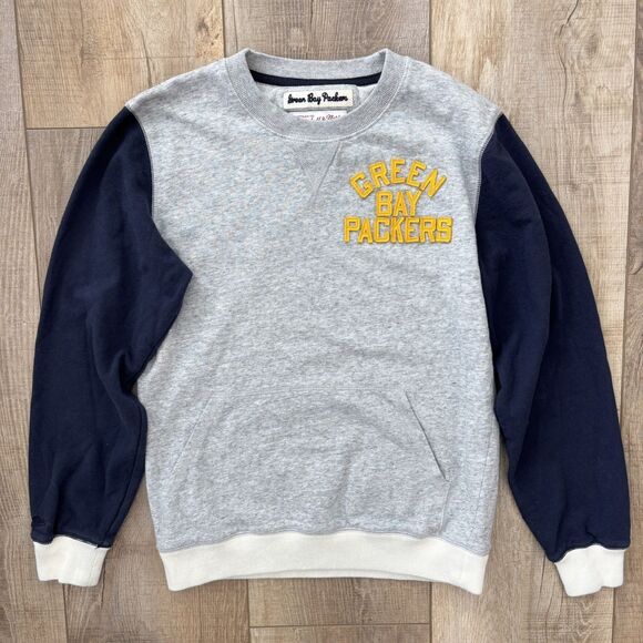 Mitchell & Ness Other - Green Bay Packers Mens Mitchell & Ness Retro Crewneck Sweatshirt Size S Gray NFL